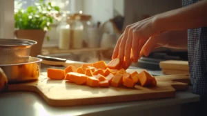 peel sweet potato bread 