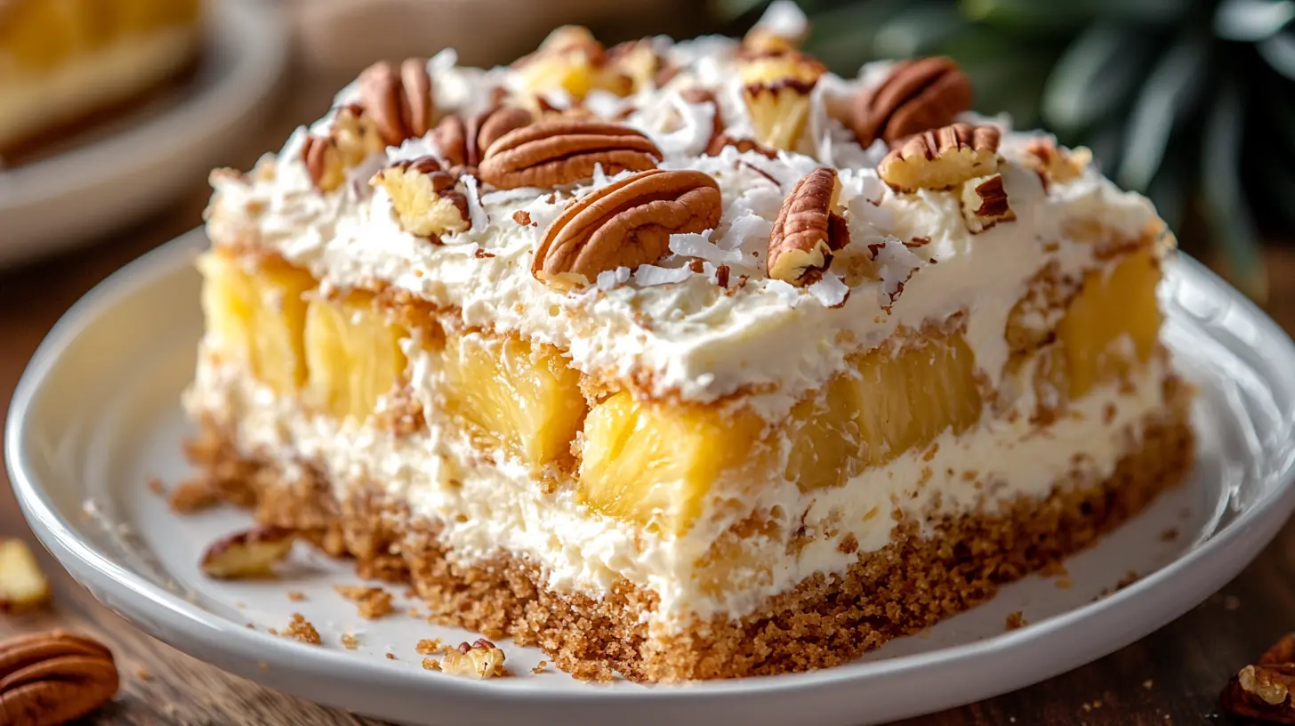 Hawaiian pineapple cake