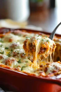 Meatball Casserole Recipe 1