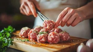 Meatball Casserole Recipe step 1