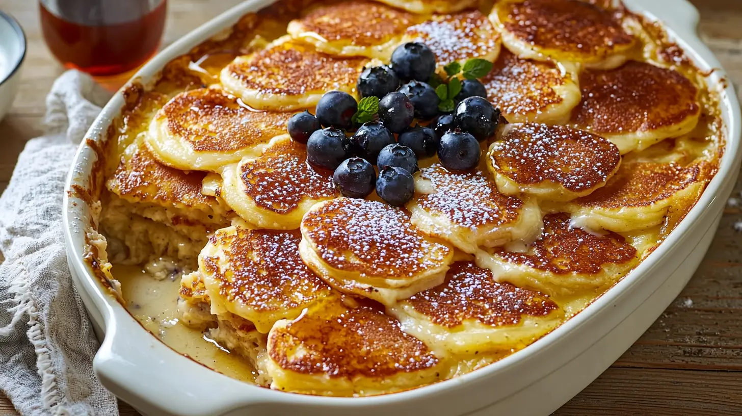 Pancake Breakfast Casserole