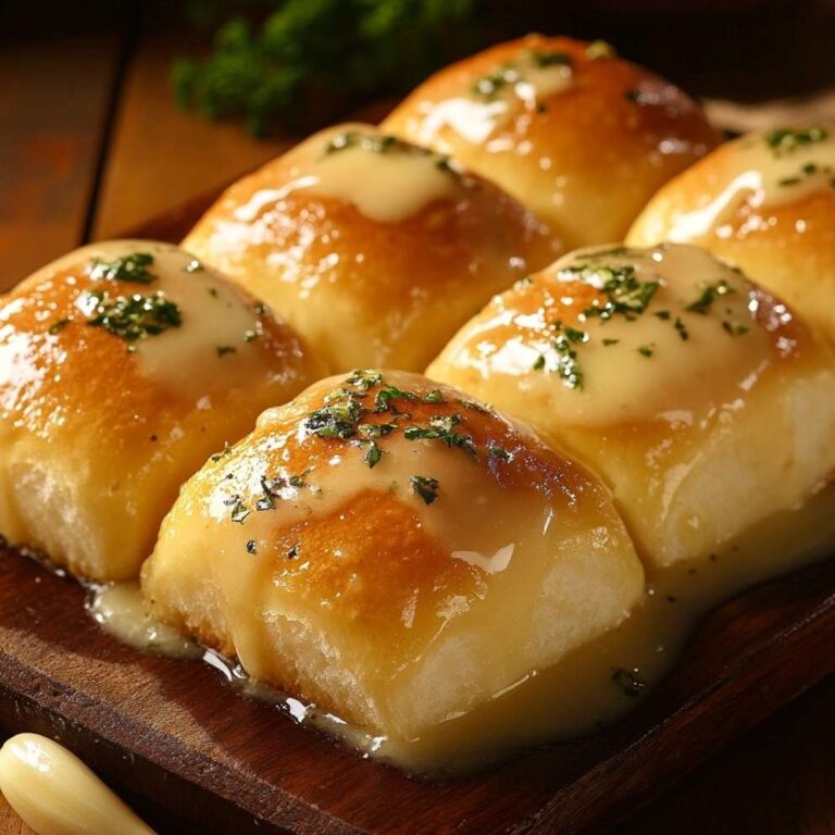 Garlic Bread Rolls Recipe Card
