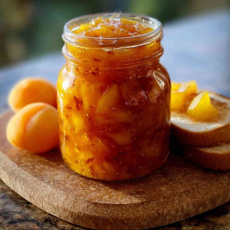 Apricot Pineapple Jam Recipe Card