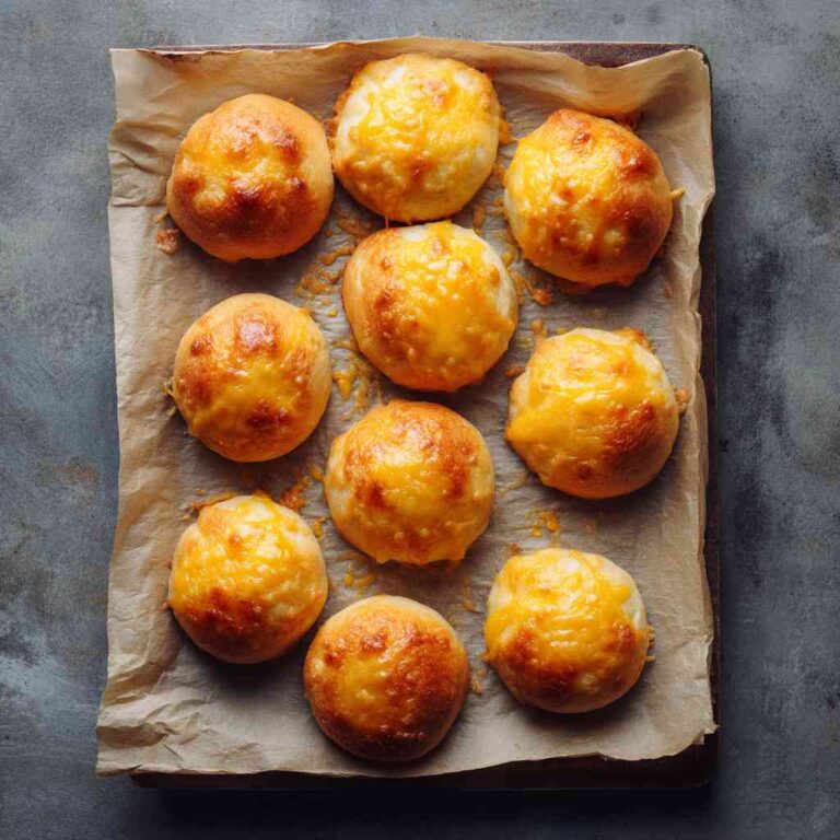 Cheddar mochi bread recipe final result