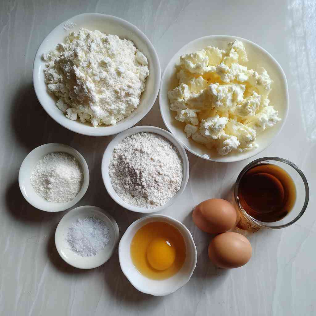 ingredients for cottage cheese chips recipe