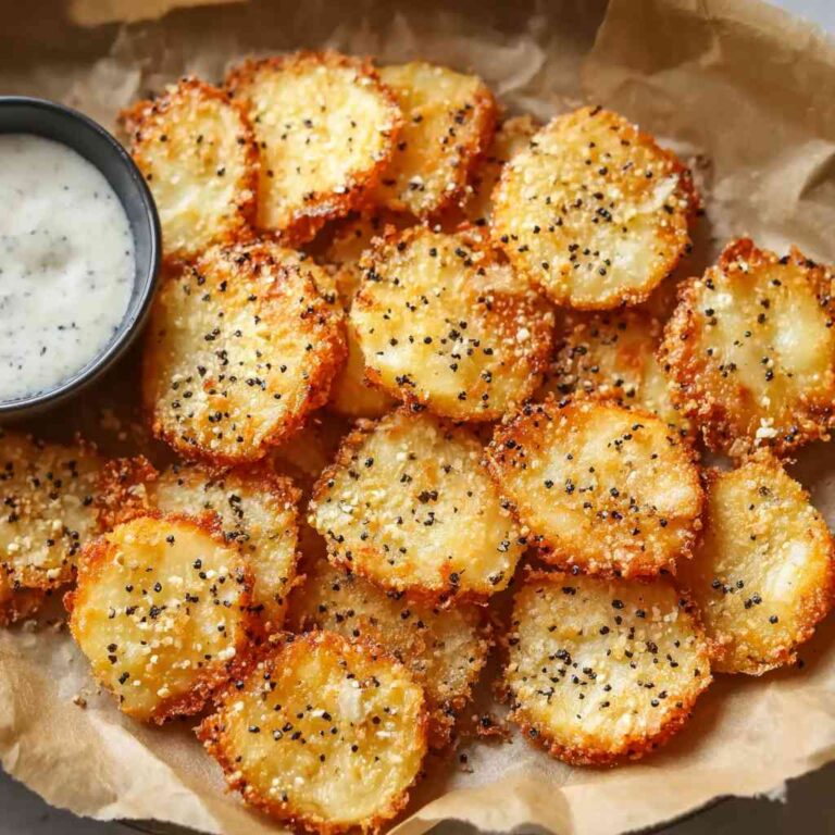 finished cottage cheese chips recipe