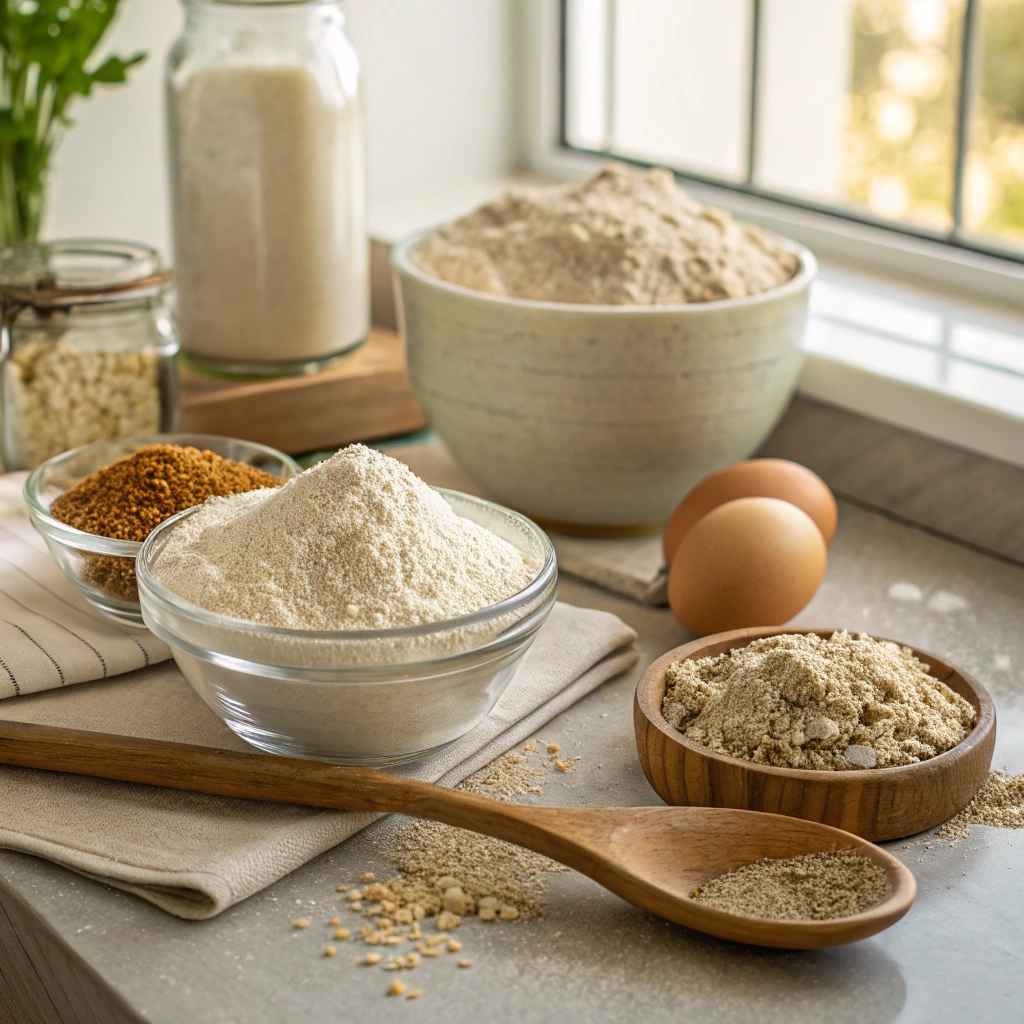Gluten free ingredients for bread