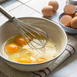 How to make keto cottage cheese egg bake step-by-step